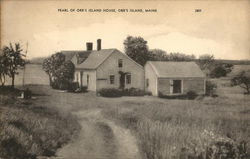 Pearl of Orr's Island House Orrs Island, ME Postcard Postcard Postcard