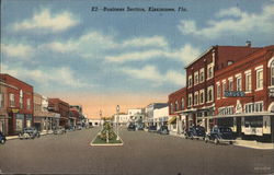 View of Business Section Kissimmee, FL Postcard Postcard Postcard