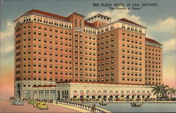 The Plaza Hotel, "The Venice of Texas" Postcard