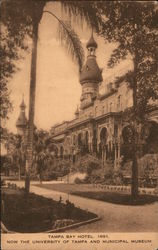 Tampa Bay Hotel, 1891 Florida Postcard Postcard Postcard