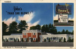 Yoken's Restaurant Postcard