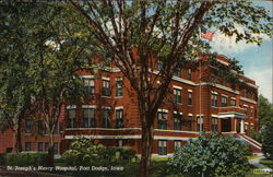 St. Joseph's Mercy Hospital Fort Dodge, IA Postcard Postcard Postcard