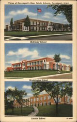 Three of the City's New Public Schools Postcard