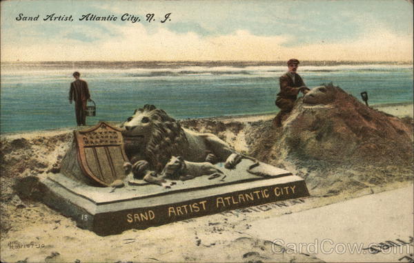 Sand Artist Atlantic City New Jersey