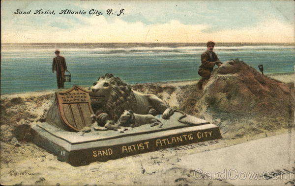 Sand Artist Atlantic City New Jersey