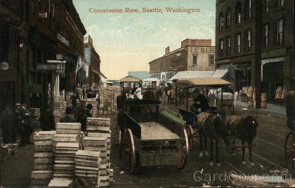 Commission Row Seattle Washington