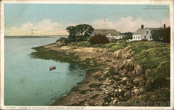 House of the Pearl, Orr's Island Portland Maine