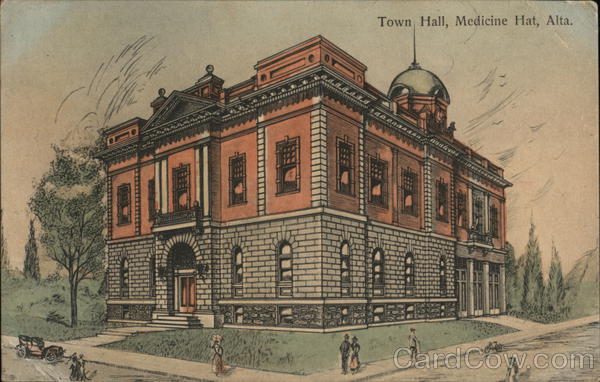 Town Hall Medicine Hat AB Canada Alberta
