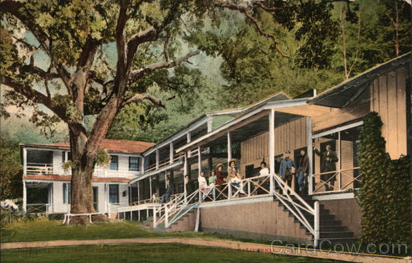Front View of the Geysers Hotel The Geysers Sonoma California