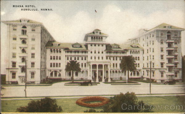 Moana Hotel Honolulu Hawaii