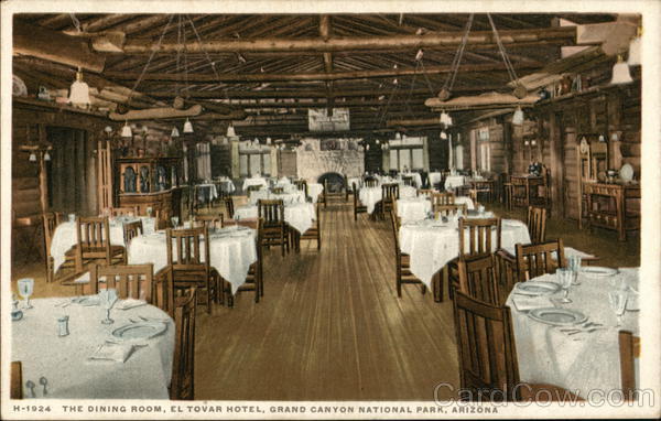 El Tovar Hotel - Dining Room Grand Canyon National Park