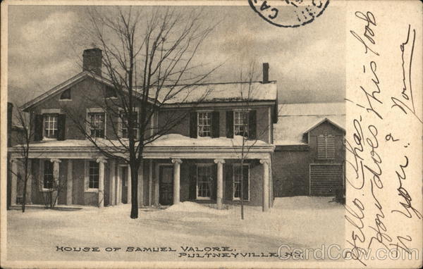 House of Samuel Valore Pultneyville New York