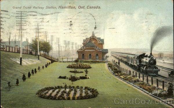 Grand Trunk Railway Station Hamilton Canada Ontario