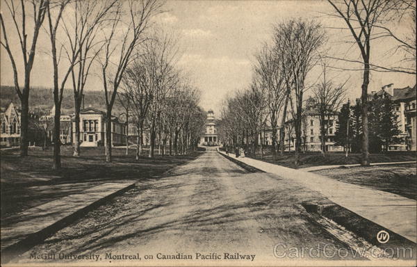 McGill University on the Canadian Pacific Railway Montreal PQ Canada