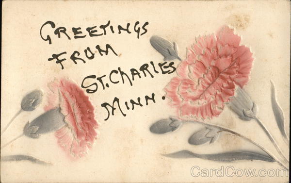 Greetings from St. Charles Minn. Minnesota
