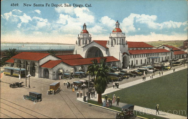New Santa Fe Depot San Diego California