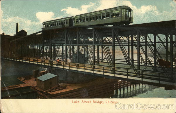 Lake Street Bridge Chicago Illinois