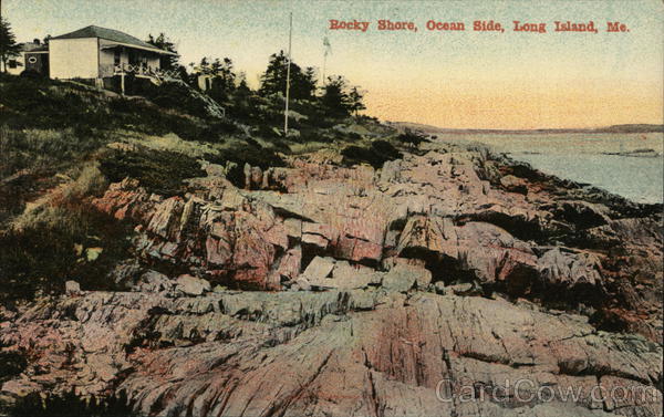 Rocky Shore, Long Island Oceanside New York