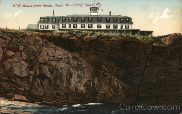 Cliff House from Rocks, Bald Head Cliff York Maine