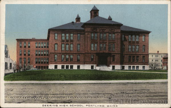 Deering High School Portland Maine