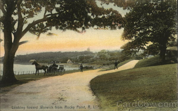 Looking Toward Warwick from Rocky Point Rhode Island