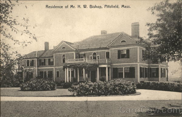 Residence of Mr. H. W. Bishop Pittsfield Massachusetts