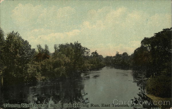 Taunton River Looking South from Herring Run East Taunton Massachusetts