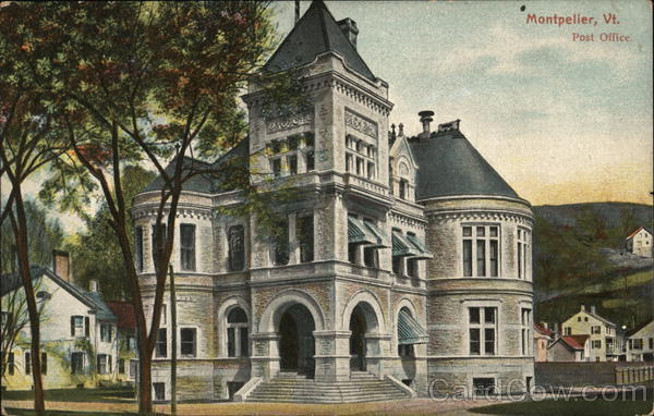 Post Office Montpelier Vermont
