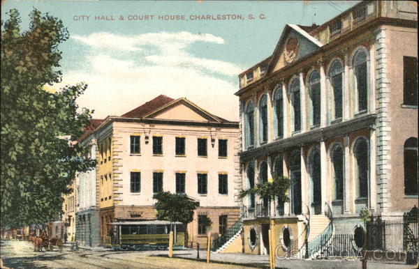 City Hall and Court House Charleston South Carolina