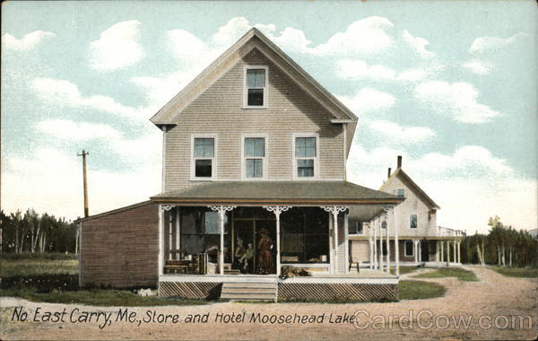 Store and Hotel Moosehead Lake North East Carry Maine