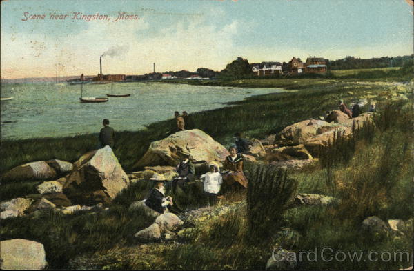 Scene Along the Coast Kingston Massachusetts