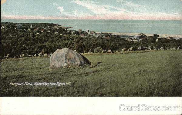 Pigeon Cove from Pigeon Hill Rockport Massachusetts