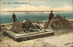 Sand Artist Postcard
