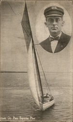 Yacht "Princeton", Captain George B. Gale Postcard