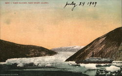 Taku Glacier, Taku Inlet Juneau, AK Postcard Postcard Postcard