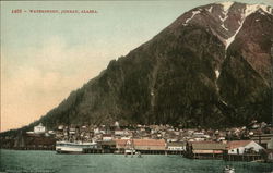 Waterfront Juneau, AK Postcard Postcard Postcard