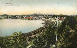 Taken From Mission Buildings Postcard