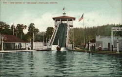 The Chutes at "The Oaks" Portland, OR Postcard Postcard Postcard