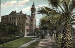 High School San Bernardino, CA Postcard Postcard Postcard
