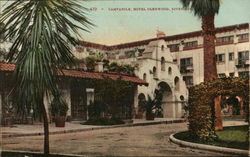Campanile, Hotel Glenwood Postcard