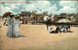 On the Beach Postcard