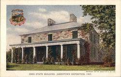 Ohio State Building, Jamestown Exposition, 1907 1907 Jamestown Exposition Postcard Postcard Postcard