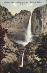 Yosemite Falls Postcard