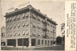 Hotel Holland Medford, OR Postcard Postcard Postcard