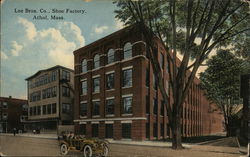 Lee Bros. Shoe Factory Athol, MA Postcard Postcard Postcard