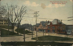 The Common East Side Baldwinville, MA Postcard Postcard Postcard