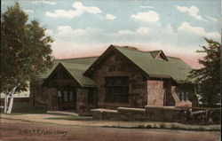 Public Library Postcard