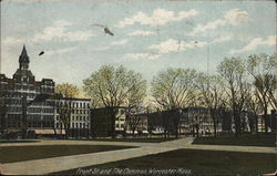 Front Street and the Common Worcester, MA Postcard Postcard Postcard