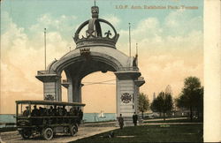 I.O.F. Arch, Exhibition Park Postcard