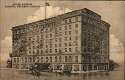 Hotel London Postcard